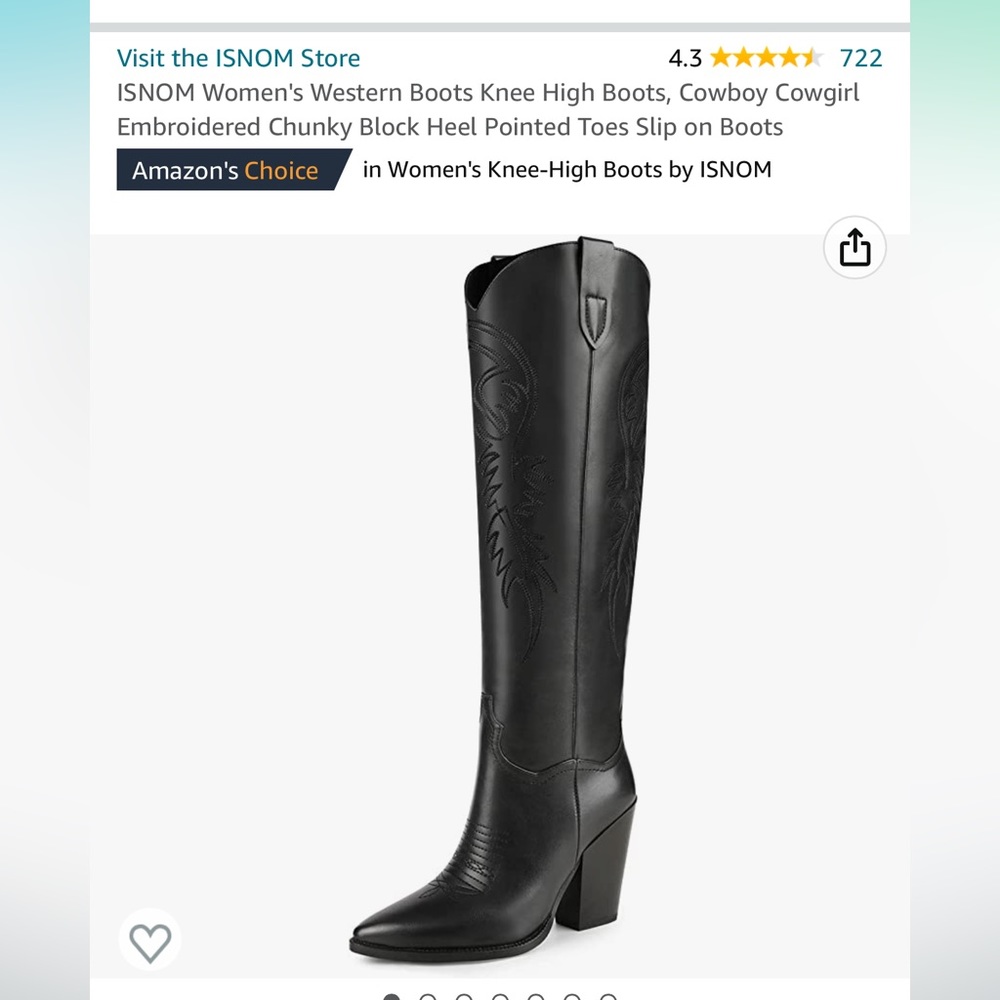 Black Cowboy Boots